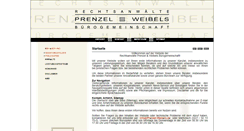 Desktop Screenshot of prenzel-langner.de